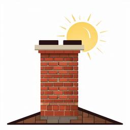 Chimney repair icon